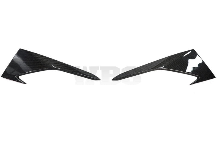 BMW F87 M2 GENUINE CARBON FIBER FRONT UPPER BUMPER SPLITTERS