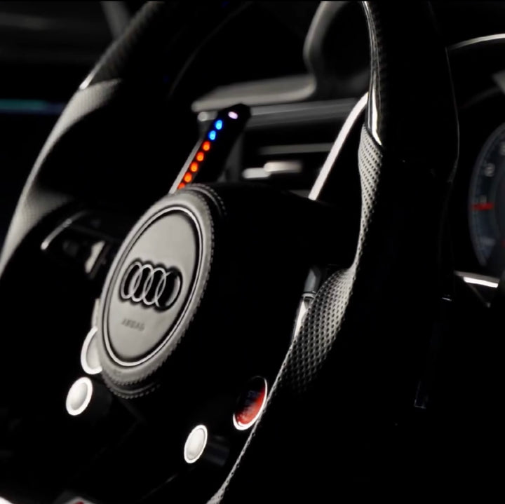 AUDI RS6 RS7 CUSTOM STEERING WHEEL CF/ ALCANTARA