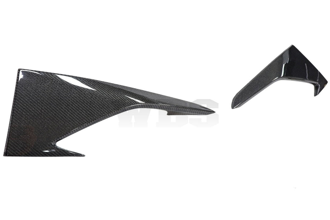 BMW F87 M2 GENUINE CARBON FIBER FRONT UPPER BUMPER SPLITTERS