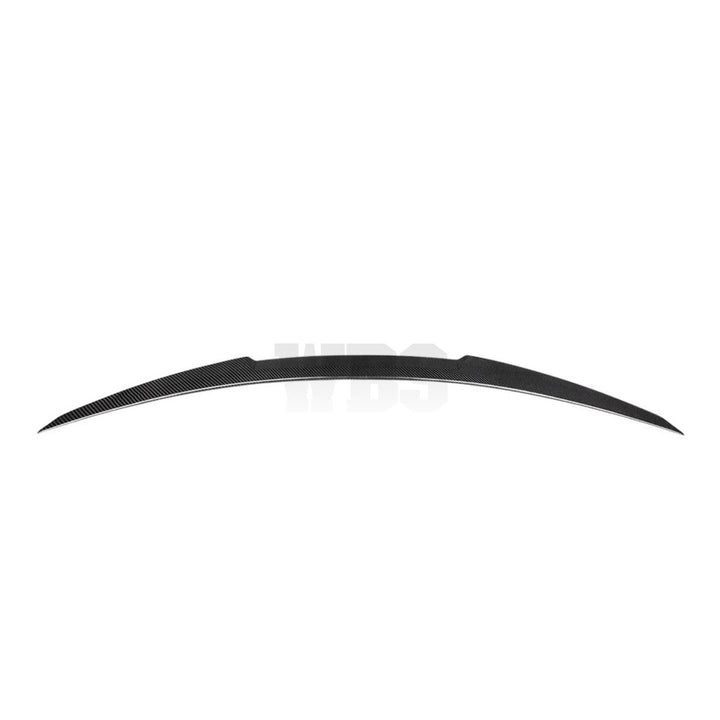 BMW F10 5 SERIES TRUNK SPOILER M4 STYLE GENUINE CARBON FIBER