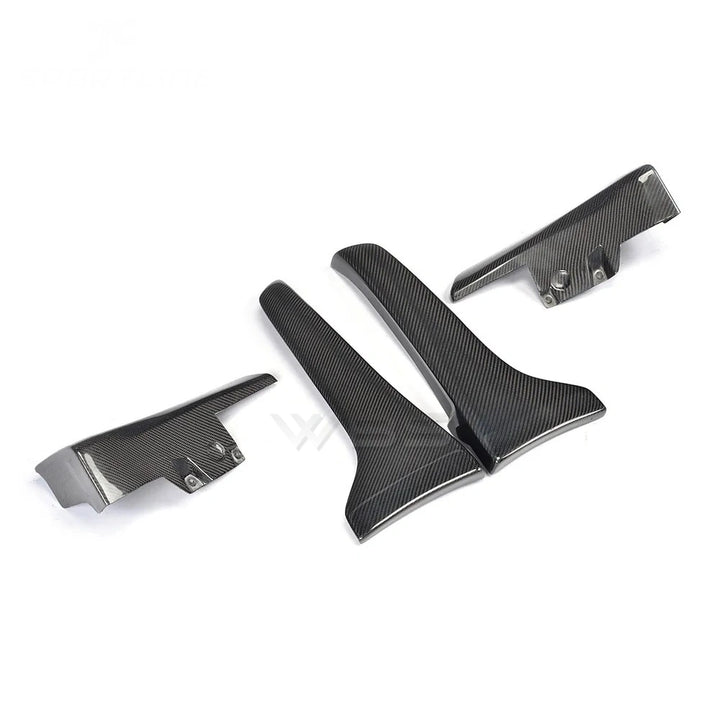 INFINITI Q50 FLAP SPLASH GUARDS GENUINE CARBON FIBER 2014-2021
