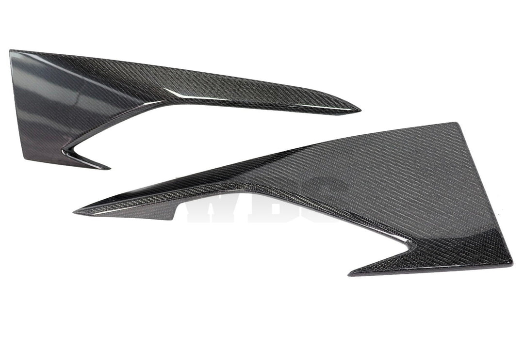BMW F87 M2 GENUINE CARBON FIBER FRONT UPPER BUMPER SPLITTERS