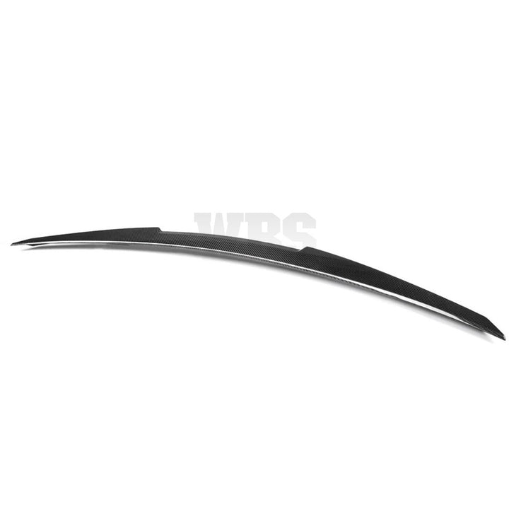 BMW F10 5 SERIES TRUNK SPOILER M4 STYLE GENUINE CARBON FIBER