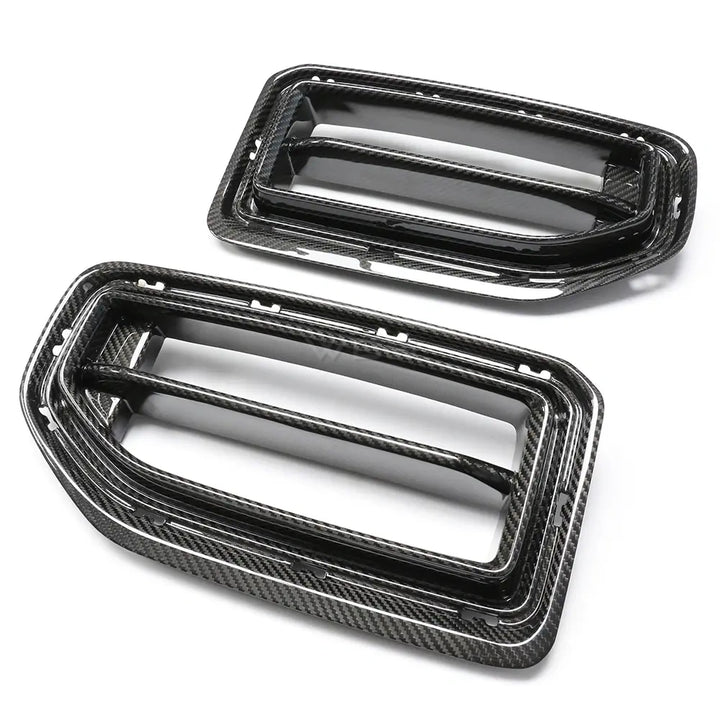 BMW G87 M2 CSL/ MP STYLES FRONT GRILLE GENUINE DRY CARBON FIBER