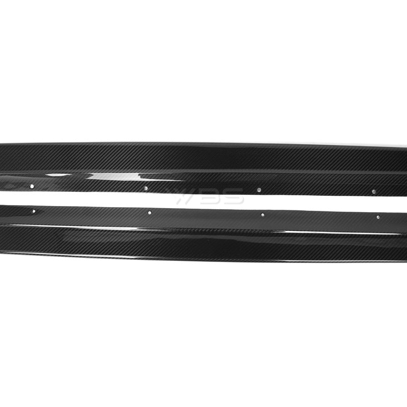 BMW G8X M3 M4 SK1 STYLE SIDE SKIRTS GENUINE DRY CARBON FIBER