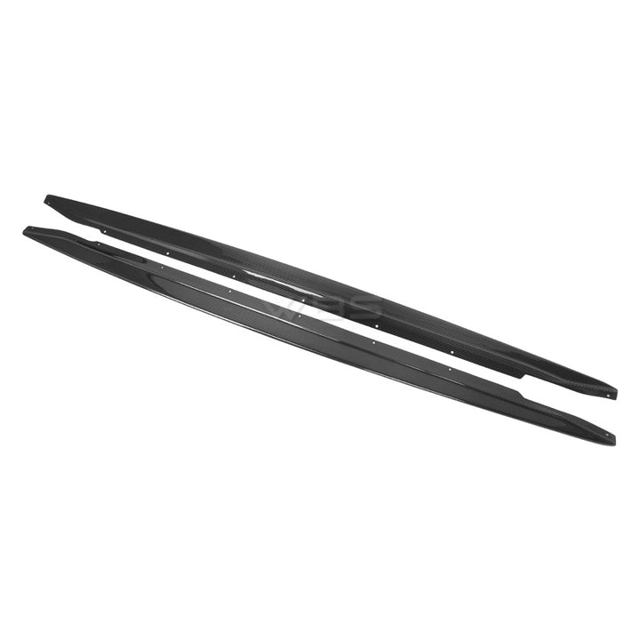 BMW G8X M3 M4 SK1 STYLE SIDE SKIRTS GENUINE DRY CARBON FIBER