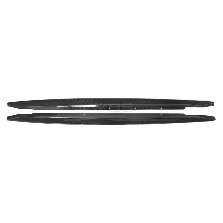 BMW G8X M3 M4 SK1 STYLE SIDE SKIRTS GENUINE DRY CARBON FIBER
