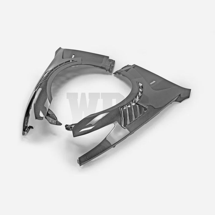 INFINITI G35/G37 FULL FENDERS WBS-AERO STYLE GENUINE CARBON FIBER