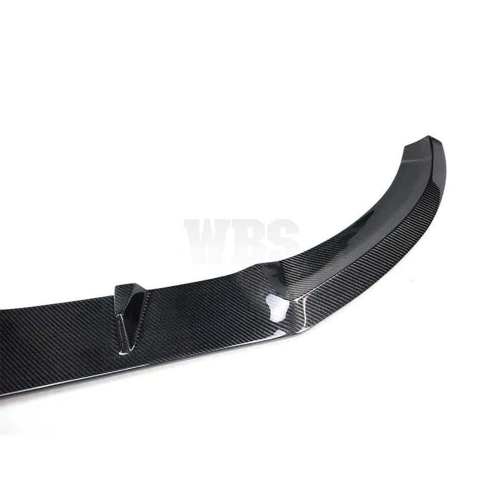 MERCEDES W205 C63 SEDAN GTS STYLE FRONT LIP GENUINE CARBON FIBER