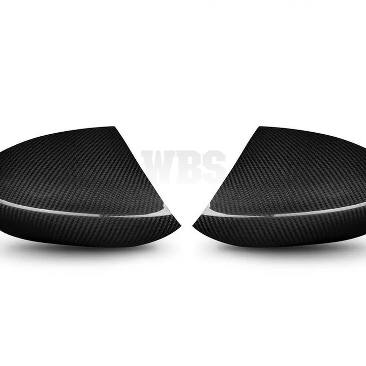 BMW M3 E90 E92 E93/ E82 1M MIRROR CAPS SET GENUINE CF