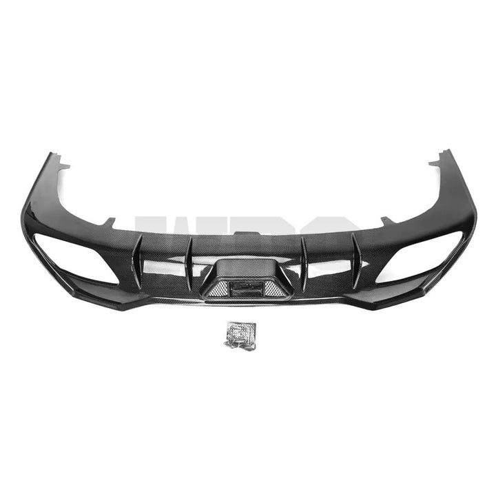 BMW G14 G15 G16 8-SERIES GENUINE CF FULL REAR DIFFUSER, 3RD BRAKE DIGITAL LED STYLE