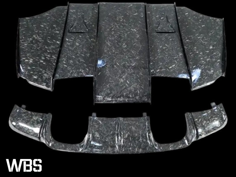 BMW E92 E93 M3 FULL DIFFUSER VARIS STYLE GENUINE CF/ FORGED CARBON