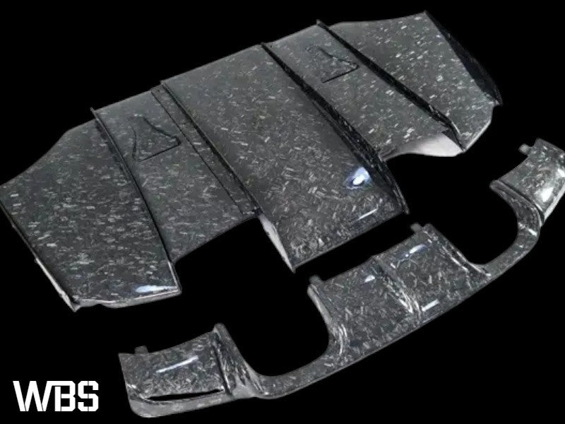 BMW E92 E93 M3 FULL DIFFUSER VARIS STYLE GENUINE CF/ FORGED CARBON
