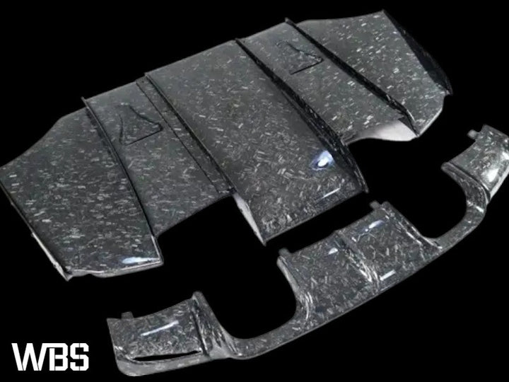 BMW E92 E93 M3 FULL DIFFUSER VARIS STYLE GENUINE CF/ FORGED CARBON