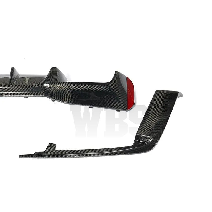 BMW G30 & F90 M5 REAR DIFFUSER WBS-PRO GTX DESIGN GENUINE CARBON FIBER