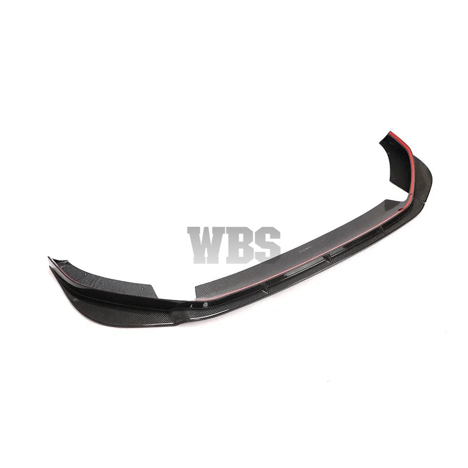 VOLKSWAGEN GOLF MK7.5 GTI FRONT BUMPER LIP, GENUINE CARBON FIBER MATERIAL