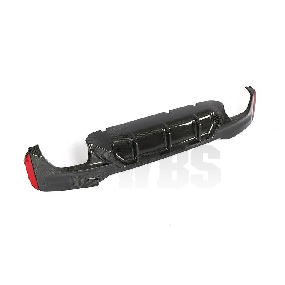 BMW G30 & F90 M5 REAR DIFFUSER WBS-PRO GTX DESIGN GENUINE CARBON FIBER