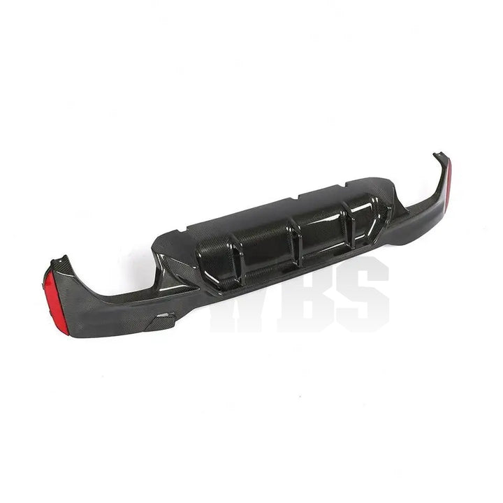 BMW G30 & F90 M5 REAR DIFFUSER WBS-PRO GTX DESIGN GENUINE CARBON FIBER