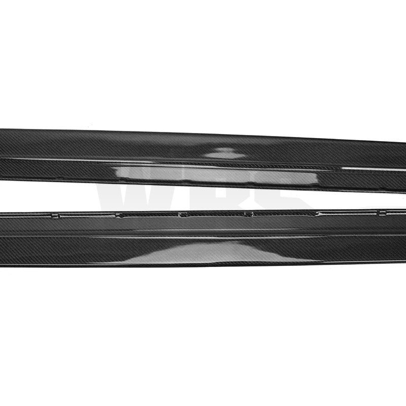 BMW G30/F90 M5 SIDE SKIRT EXTENSIONS GENUINE CF M PERFORMANCE STYLE