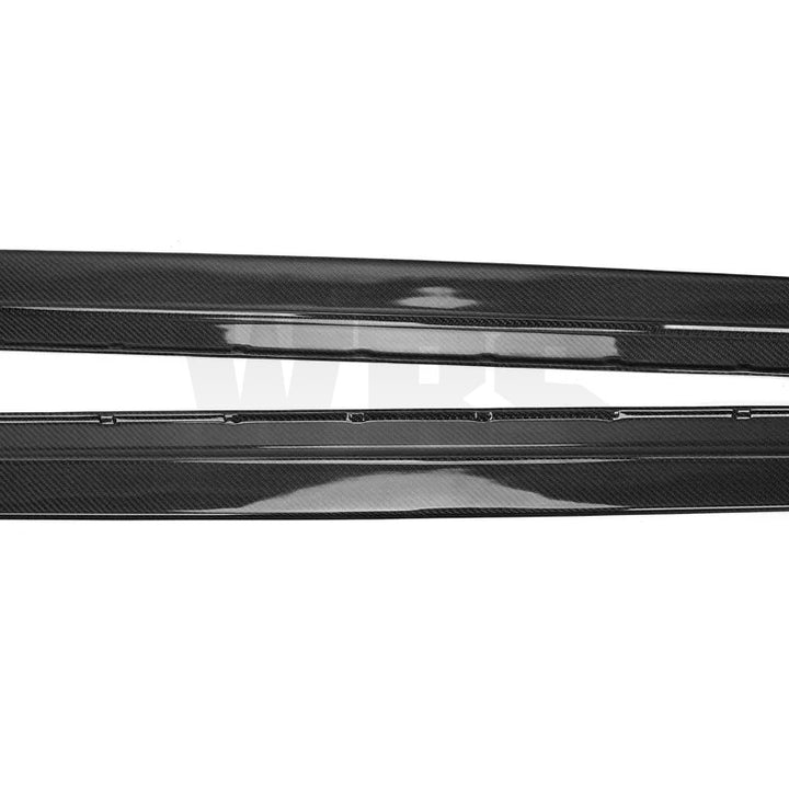 BMW G30/F90 M5 SIDE SKIRT EXTENSIONS GENUINE CF M PERFORMANCE STYLE