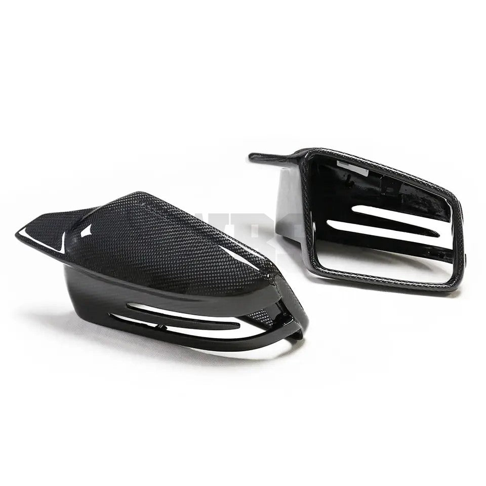 MERCEDES W218 CLS63/ CLS550 SIDE MIRROR CAPS GENUINE CARBON FIBER