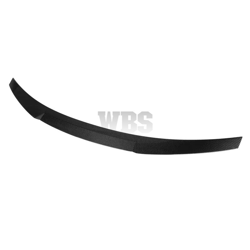 BMW E92 M3 TRUNK SPOILER M4 STYLE GENUINE CARBON FIBER