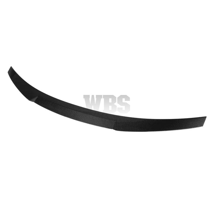 BMW E92 M3 TRUNK SPOILER M4 STYLE GENUINE CARBON FIBER