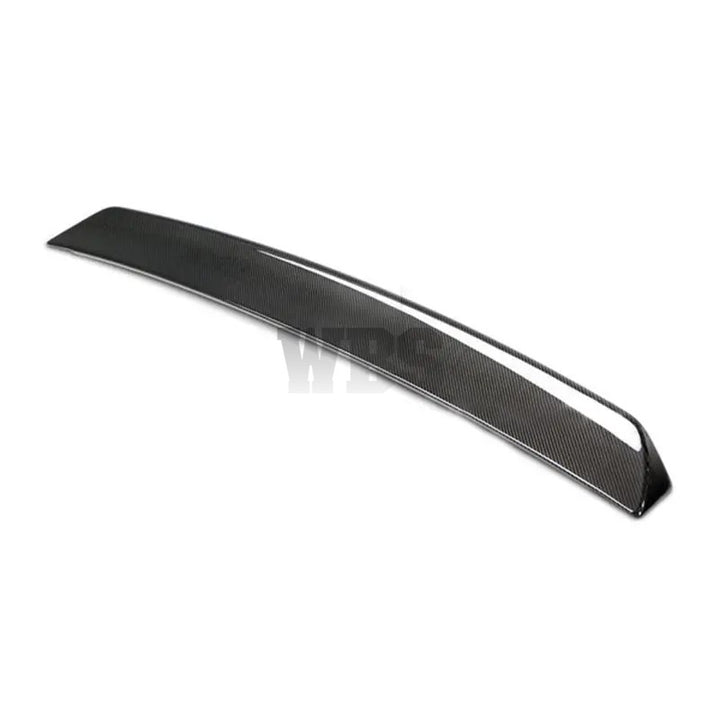 DODGE CHALLENGER SRT TRUNK SPOILER W-STYLE, GENUINE CARBON FIBER