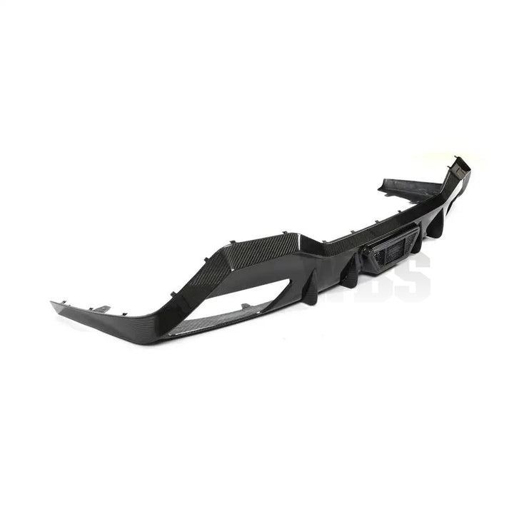 BMW G14 G15 G16 8-SERIES GENUINE CF FULL REAR DIFFUSER, 3RD BRAKE DIGITAL LED STYLE