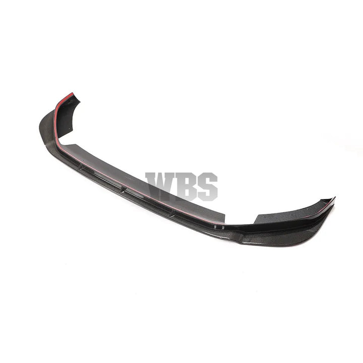 VOLKSWAGEN GOLF MK7.5 GTI FRONT BUMPER LIP, GENUINE CARBON FIBER MATERIAL