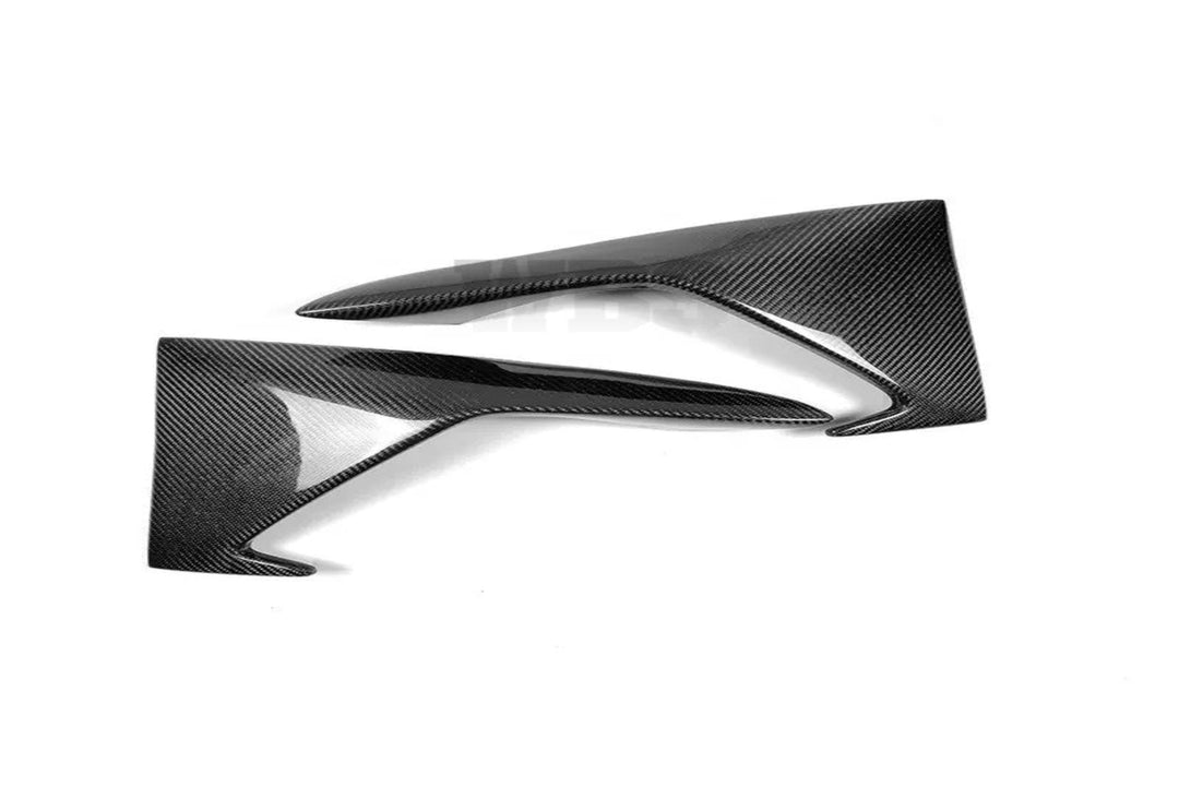 BMW F87 M2 GENUINE CARBON FIBER FRONT UPPER BUMPER SPLITTERS