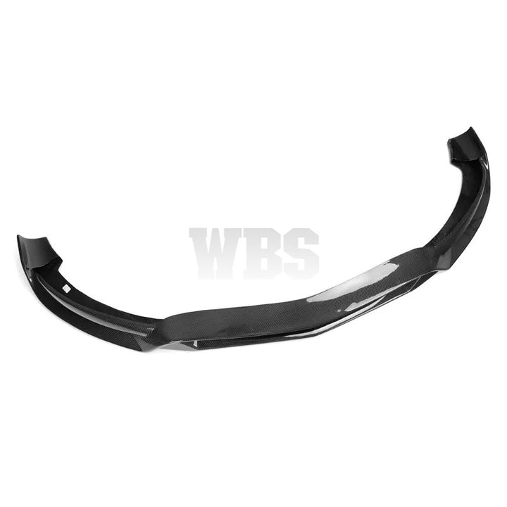 MERCEDES W117 CLA45 FRONT BUMPER LIP R1 STYLE GENUINE CARBON FIBER