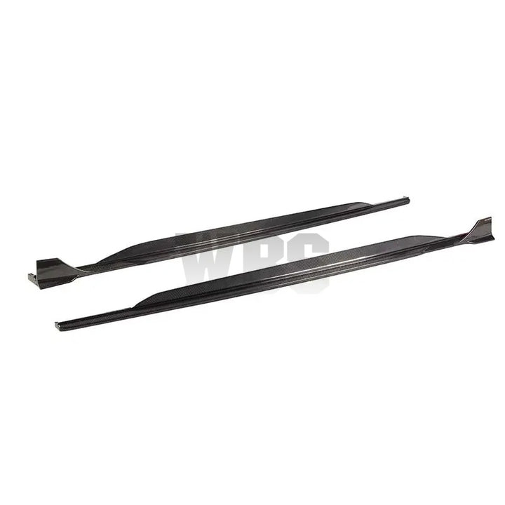 AUDI RS6/RS7 C8 SIDE SKIRT EXTENSIONS WBS DESIGN, GENUINE CARBON FIBER MATERIAL