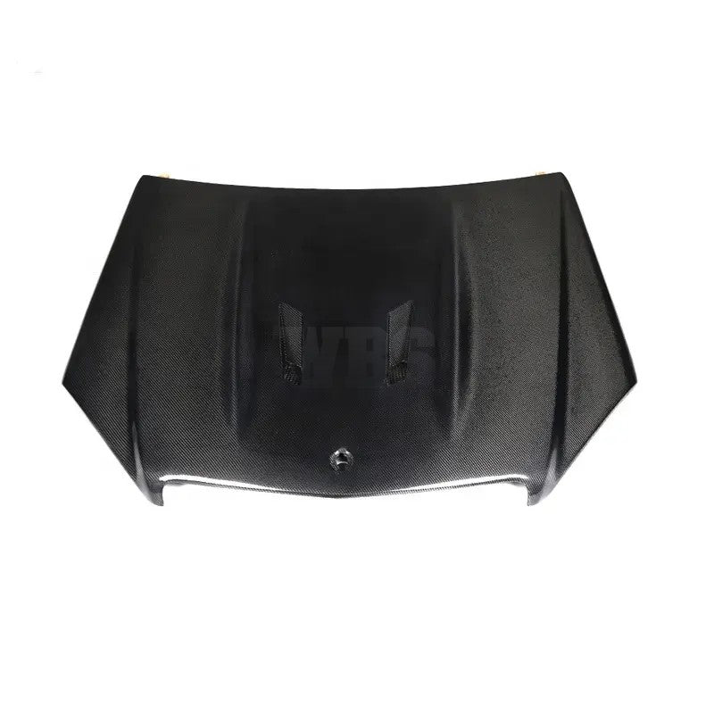 MERCEDES W204 C63 FULL ENGINE HOOD GTS-STYLE GENUINE CARBON FIBER
