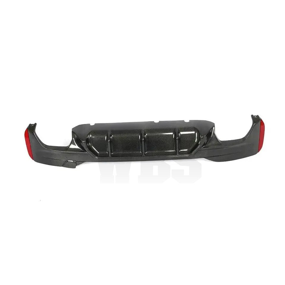 BMW G30 & F90 M5 REAR DIFFUSER WBS-PRO GTX DESIGN GENUINE CARBON FIBER