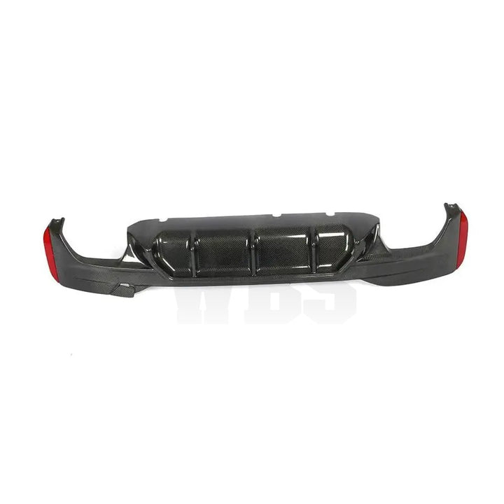 BMW G30 & F90 M5 REAR DIFFUSER WBS-PRO GTX DESIGN GENUINE CARBON FIBER