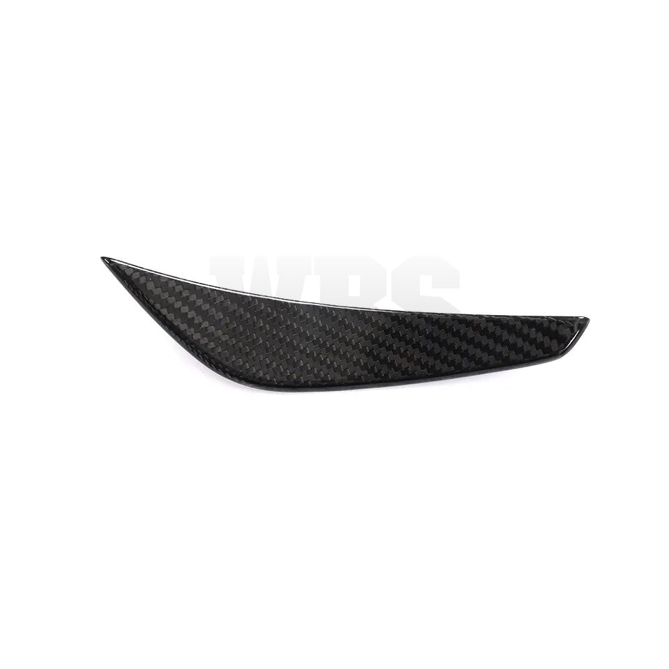 BMW 8 SERIES G14/G15/G16 FRONT BUMPER CANARDS 3D GENUINE CARBON FIBER