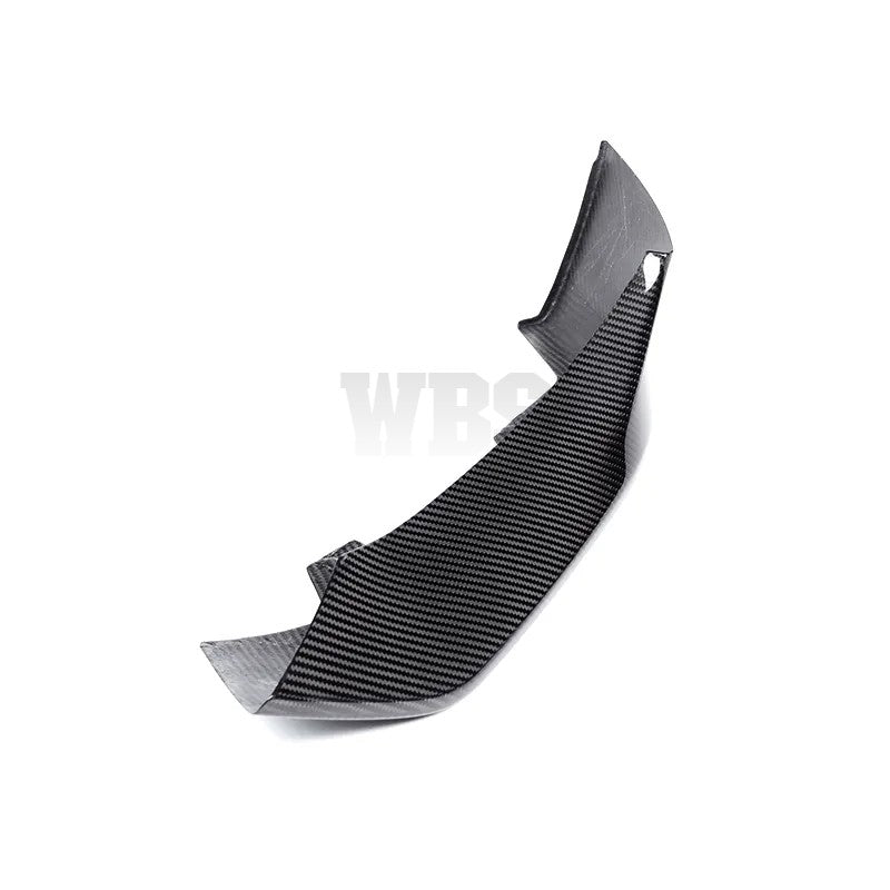 BMW G14 G15 G16 8-SERIES FRONT BUMPER SPLITTERS, GENUINE CARBON FIBER