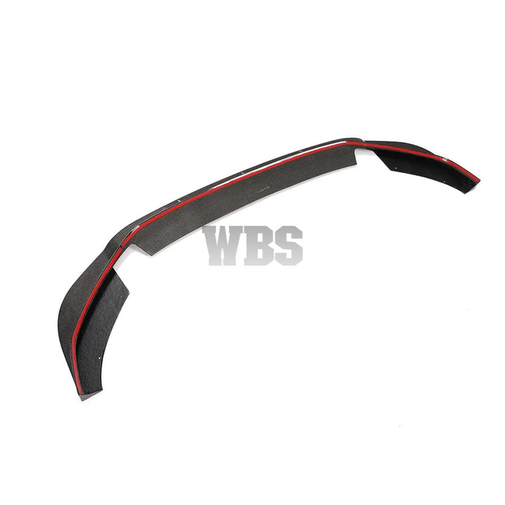 VOLKSWAGEN GOLF MK7.5 GTI FRONT BUMPER LIP, GENUINE CARBON FIBER MATERIAL
