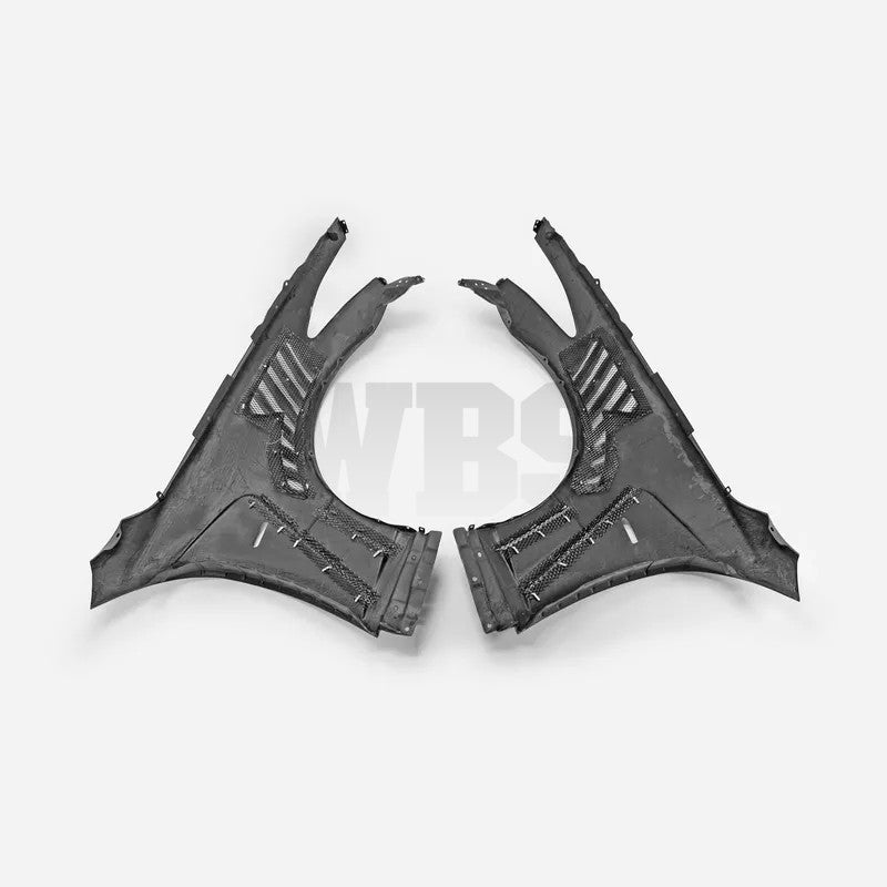 INFINITI G35/G37 FULL FENDERS WBS-AERO STYLE GENUINE CARBON FIBER