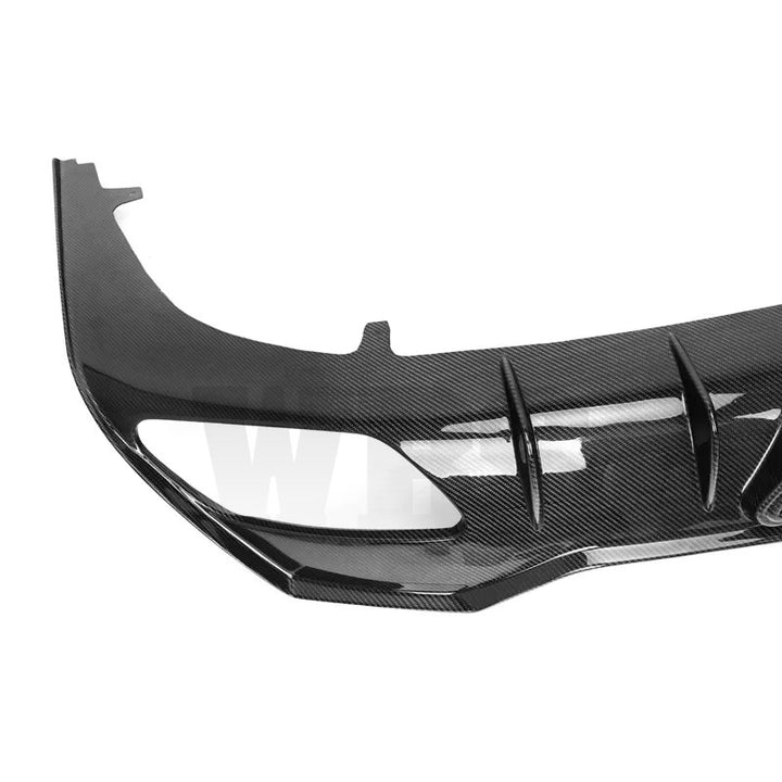 BMW G14 G15 G16 8-SERIES GENUINE CF FULL REAR DIFFUSER, 3RD BRAKE DIGITAL LED STYLE