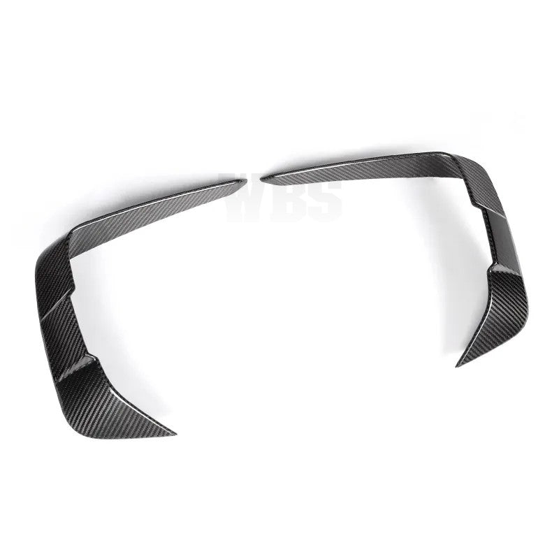BMW G14 G15 G16 8-Series GENUINE Carbon Fiber Front BUMPER Trims
