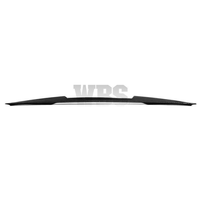 BMW E92 M3 TRUNK SPOILER M4 STYLE GENUINE CARBON FIBER
