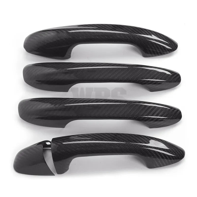 MERCEDES W117 CLA45/ CLA DOOR HANDLE COVERS GENUINE CARBON FIBER