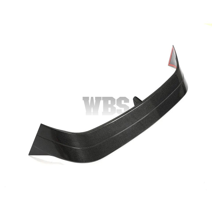 VOLKSWAGEN GOLF R/ GTI MK8 REAR ROOF SPOILER L-STYLE, CARBON FIBER MATERIAL
