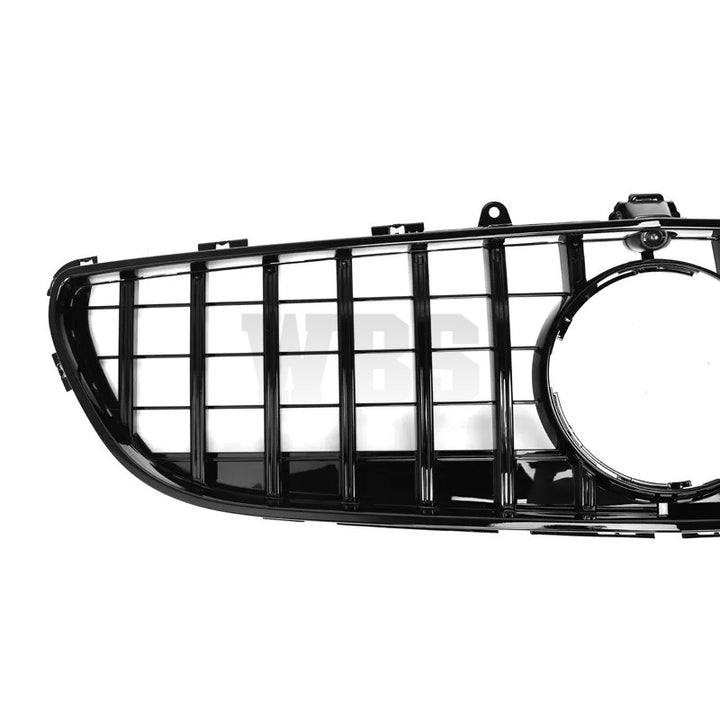 MERCEDES W218 CLS GLOSSY BLACK FRONT BUMPER GRILL GT STYLE