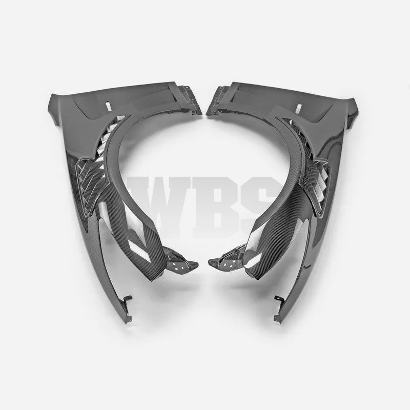 INFINITI G35/G37 FULL FENDERS WBS-AERO STYLE GENUINE CARBON FIBER