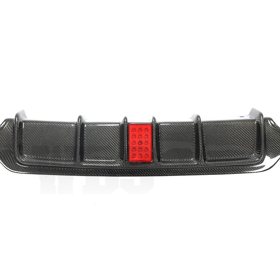 BMW F32 F33 F36 CF REAR DIFFUSER DIGITA LED LIGHT STYLE