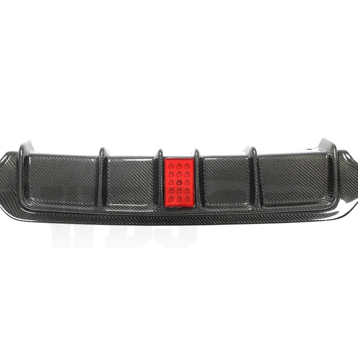 BMW F32 F33 F36 CF REAR DIFFUSER DIGITA LED LIGHT STYLE