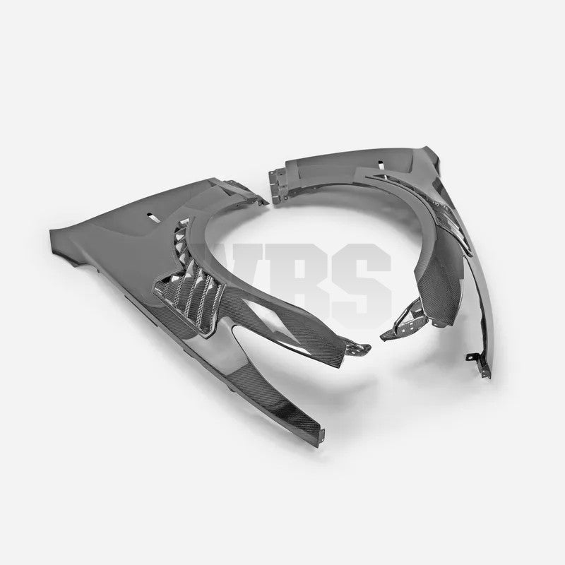 INFINITI G35/G37 FULL FENDERS WBS-AERO STYLE GENUINE CARBON FIBER